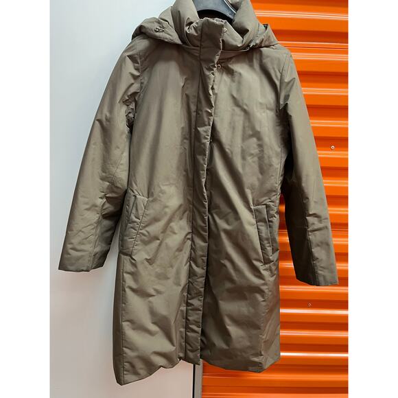 Uniqlo - Hybrid Down Coat / XS / Olive brown - Picture 1 of 5